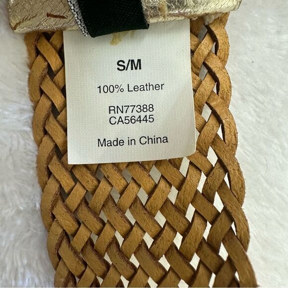 J. Crew Brown and Silver Woven Belt - Picture 4 of 6